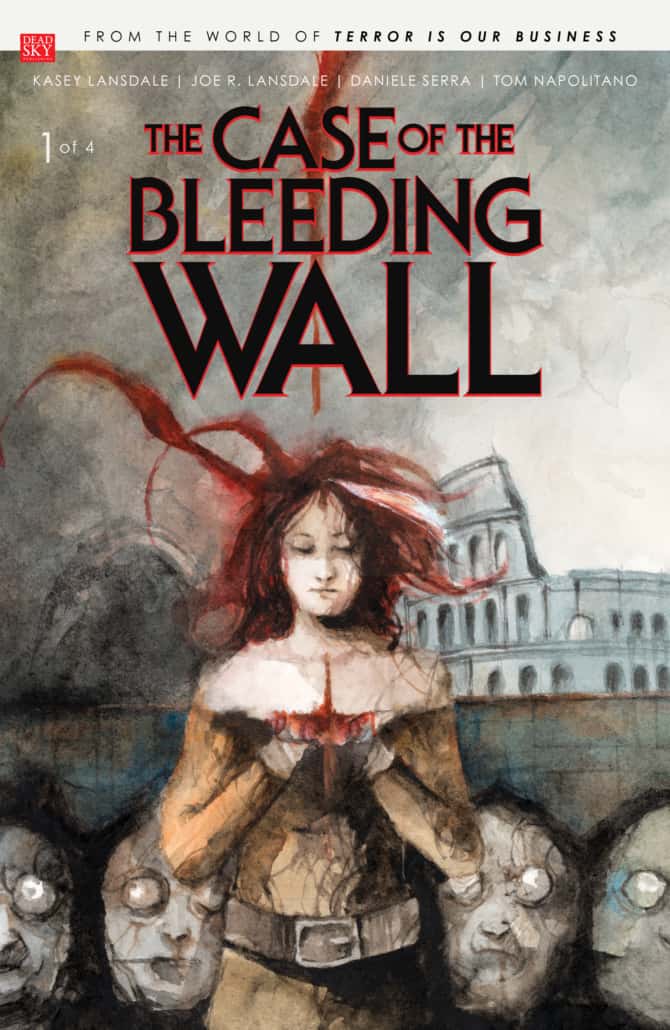 The Case of the Bleeding Wall #1 cover